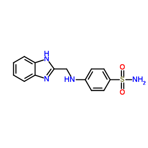 4-((1H-benzimidazol-2-ylmethyl)amino)benzenesulfonamide Structure,6939-46-4Structure