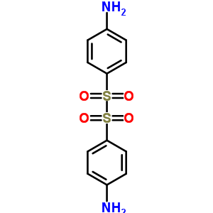 4-(2-(4-氨基苯基)-1,1,2,2-四氧化物二磺酰基)苯胺结构式_69391-11-3结构式