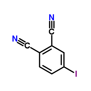 4-碘酞腈结构式_69518-17-8结构式