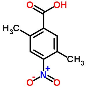 3,5-Dimethyl-4-nitrobenzoic acid Structure,6954-70-7Structure
