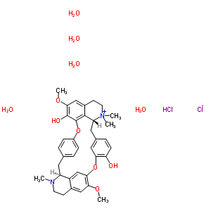 氯化筒箭毒碱结构式_6989-98-6结构式