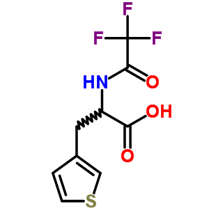 3-Thiophenepropanoicacid, a-[(2,2,2-trifluoroacetyl)amino]- Structure,70629-16-2Structure