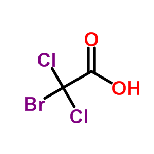 溴二氯乙酸结构式_71133-14-7结构式