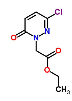 2-(3-氯-6-氧代吡嗪-1(6h)-基)乙酸乙酯结构式_71173-10-9结构式
