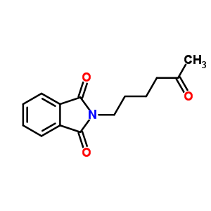 2-(5-Oxo-hexyl)-isoindole-1,3-dione Structure,71510-41-3Structure
