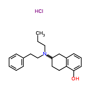 5,6,7,8-四氢-6-[(2-苯乙基)丙氨基]-1-羟基萘盐酸盐结构式_71787-90-1结构式