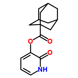 (2-氧代-1H-吡啶-3-基) 金刚烷-1-羧酸结构式_71847-94-4结构式