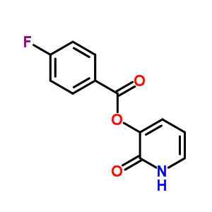 (2-氧代-1H-吡啶-3-基) 4-氟苯甲酸结构式_71847-97-7结构式