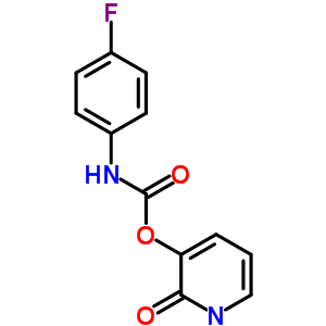 (2-氧代-1H-吡啶-3-基) n-(4-氟苯基)氨基甲酸酯结构式_71848-08-3结构式