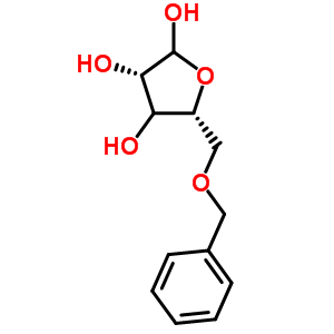 5-O-苄基-d-核糖结构式_72369-89-2结构式
