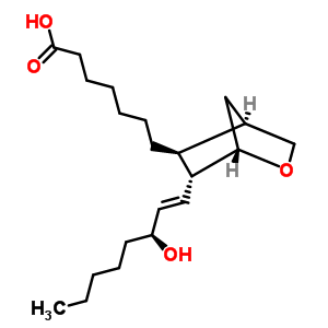 9,11-Methane-epoxy prostaglandin f1α Structure,72517-81-8Structure