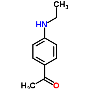(9ci)-1-[4-(乙基氨基)苯基]-乙酮结构式_73318-99-7结构式