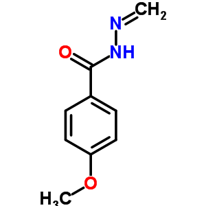 (2Z)-2-肼基-1-(4-甲氧基苯基)乙酮结构式_73637-13-5结构式