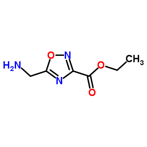 5-(氨基甲基)-1,2,4-噁二唑-3-羧酸乙酯结构式_736926-14-0结构式