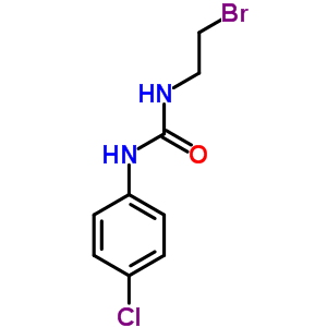 (9CI)-N-(2-溴乙基)-N-(4-氯苯基)-脲结构式_73953-61-4结构式