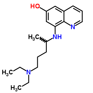 8-(5-Diethylaminopentan-2-ylamino)quinolin-6-ol Structure,7402-31-5Structure