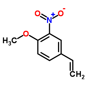 4-乙烯-1-甲氧基-2-硝基-苯结构式_7403-69-2结构式
