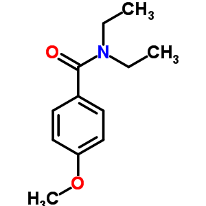 N,n-diethyl-4-methoxy-benzamide Structure,7465-86-3Structure
