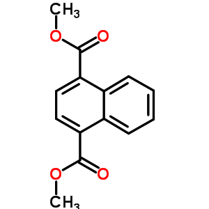 1,4-萘二甲酸二甲酯结构式_7487-15-2结构式