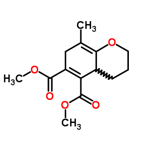 8-甲基-3,4,4a,7-四氢-2H-色烯-5,6-二羧酸二甲酯结构式_74938-54-8结构式