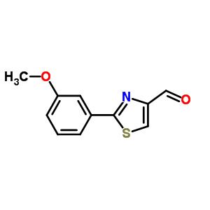 2-(3-Methoxy-phenyl)-thiazole-4-carbaldehyde Structure,749902-11-2Structure