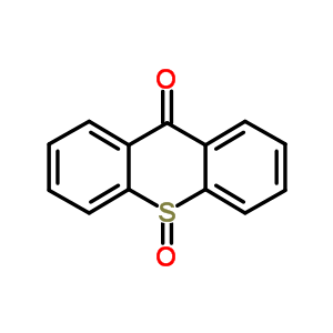 噻吨-9-酮 10-氧化物结构式_7605-15-4结构式