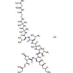 Leucinostatin a Structure,76600-38-9Structure
