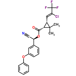 Gamma-cyhalothrin Structure,76703-62-3Structure