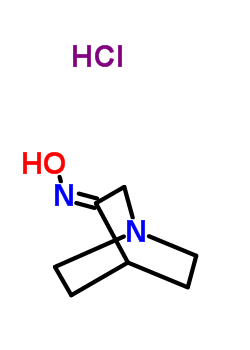 奎宁环-3-酮肟盐酸盐结构式_76883-37-9结构式