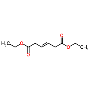 反2-丁烯-1,4-羧酸乙酯结构式_77116-74-6结构式