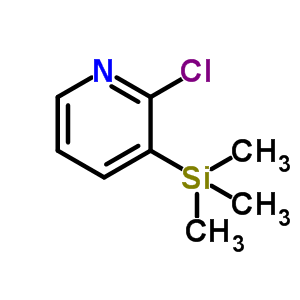 2-氯-3-三甲基甲硅烷基吡啶结构式_77332-76-4结构式