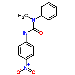 Urea,n-methyl-n-(4-nitrophenyl)-n-phenyl- Structure,77585-89-8Structure