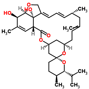 美贝霉素结构式_77855-81-3结构式