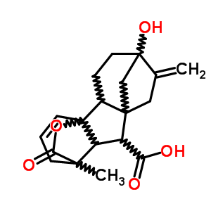赤霉素A95结构式_78259-50-4结构式