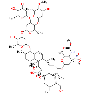 基雅尼霉素结构式_78798-08-0结构式