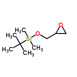 叔丁基二甲基(环氧乙烷-2-基甲氧基)硅烷结构式_78906-15-7结构式