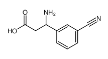 3-Amino-3-(3-cyanophenyl)propanoic acid-hcl Structure,80971-96-6Structure