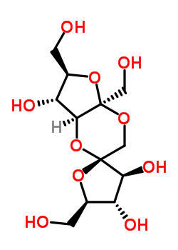 二果糖酐结构式_81129-73-9结构式