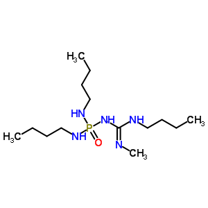 (9CI)-N-[双(丁基氨基)膦]-N-丁基-N-甲基-胍结构式_82185-34-0结构式