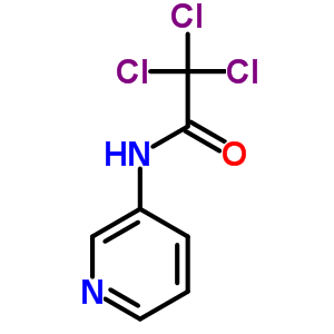 2,2,2-Trichloro-n-pyridin-3-ylacetamide Structure,82202-41-3Structure