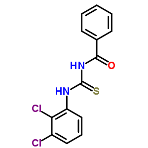 n-[[(2,3-二氯苯基)氨基]硫氧代甲基]-苯甲酰胺结构式_83697-81-8结构式