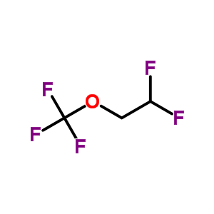 2,2-二氟乙基三氟甲醚结构式_84011-15-4结构式