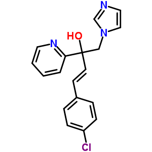 ALPHA-[(E)-2-(4-氯苯基)乙烯]-ALPHA-(1H-咪唑-1-甲基)-2-吡啶甲醇结构式_847670-66-0结构式