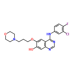O-desmethyl gefitinib Structure,847949-49-9Structure