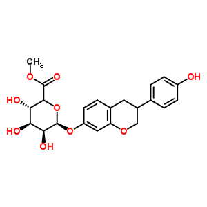 1-[3-(羟基苯基甲基)-alpha-甲基苯乙酸酯]--D-吡喃葡萄糖醛酸结构式_849104-47-8结构式