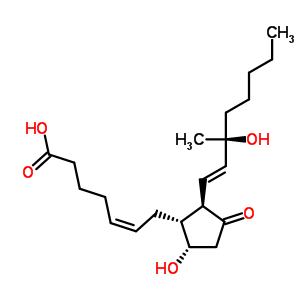 15(S)-15-甲基前列腺素D2结构式_85280-90-6结构式