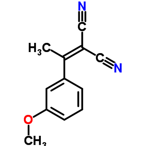 2-[1-(3-Methoxy-phenyl)-ethylidene]-malononitrile Structure,86604-43-5Structure