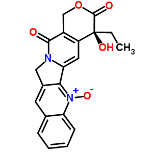 喜树碱氮氧化物结构式_86639-48-7结构式