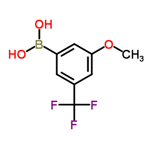 3-Methoxy-5-(trifluoromethyl)benzeneboronic acid Structure,871332-97-7Structure