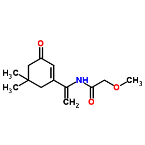 N-[1-(5,5-二甲基-3-氧代-1-环己烯基)乙烯基]-2-甲氧基乙酰胺结构式_872452-09-0结构式